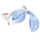 Headfone Orelha de Gatinho Azul